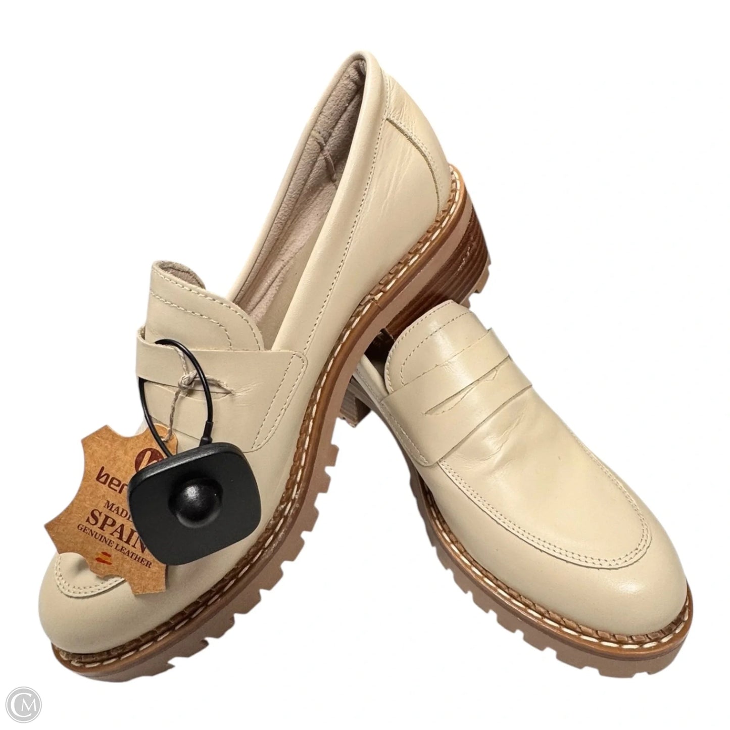Shoes Heels Block By BERTUCHI In Tan, Size: 9.5