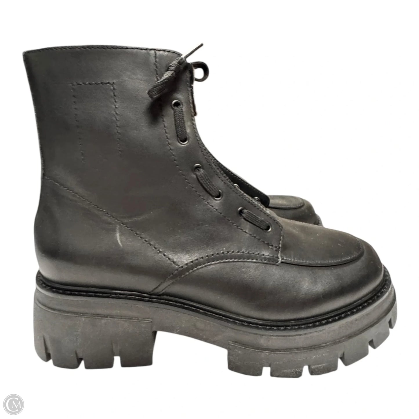 Boots Combat By Ash In Black, Size: 9