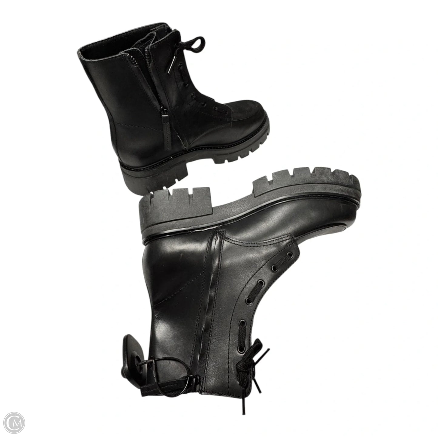 Boots Combat By Ash In Black, Size: 9