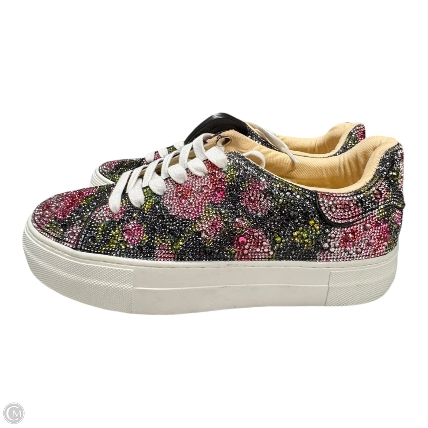 Shoes Athletic By Betsey Johnson In Multi-colored, Size: 9