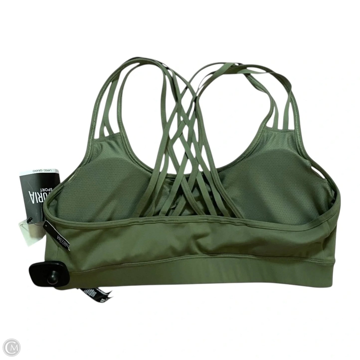 Athletic Bra By Victorias Secret In Green, Size: L