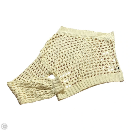 Sweatshirt Collar By Maeve In Tan, Size: Osfm