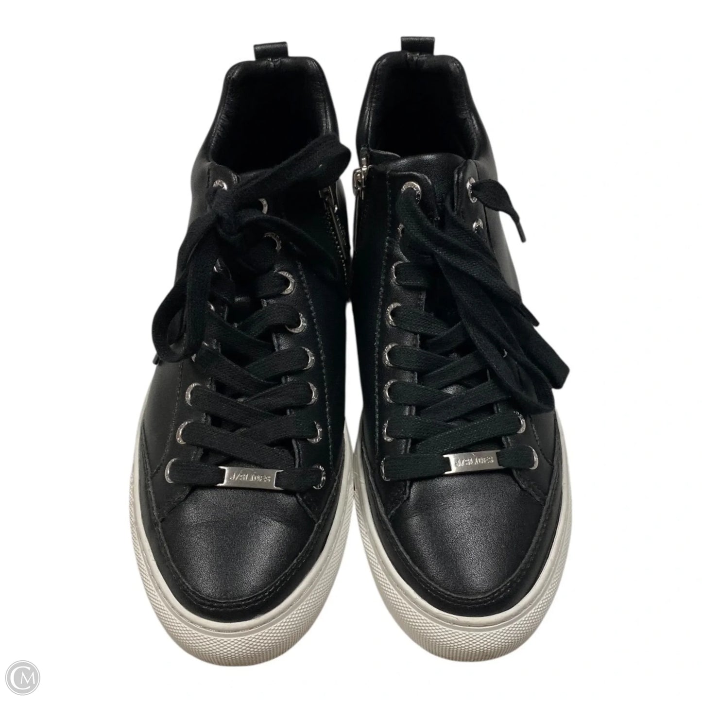 Shoes Athletic By J Slides In Black, Size: 6.5