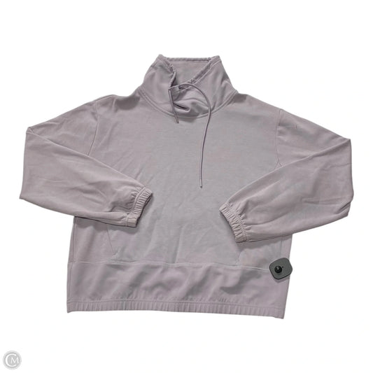 Athletic Sweatshirt Collar By Athleta In Purple, Size: S