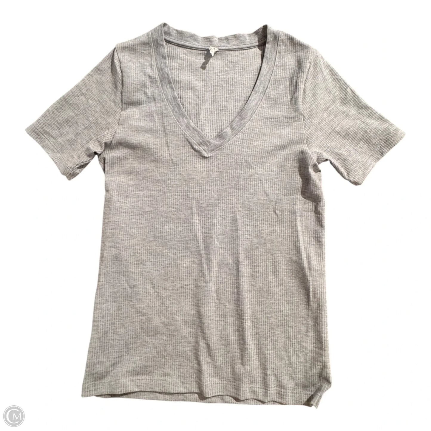 Athletic Top Short Sleeve By Athleta In Blue, Size: M