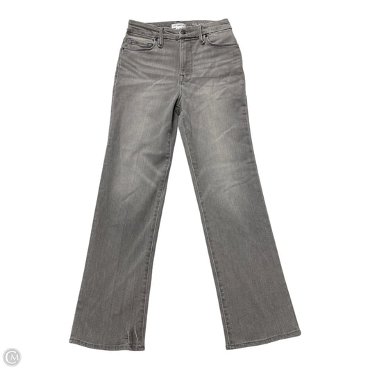 Jeans Straight By Good American In Grey, Size: 4