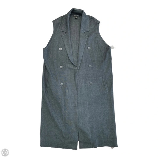 Sweater Cardigan By Rachel Zoe In Grey, Size: 2x