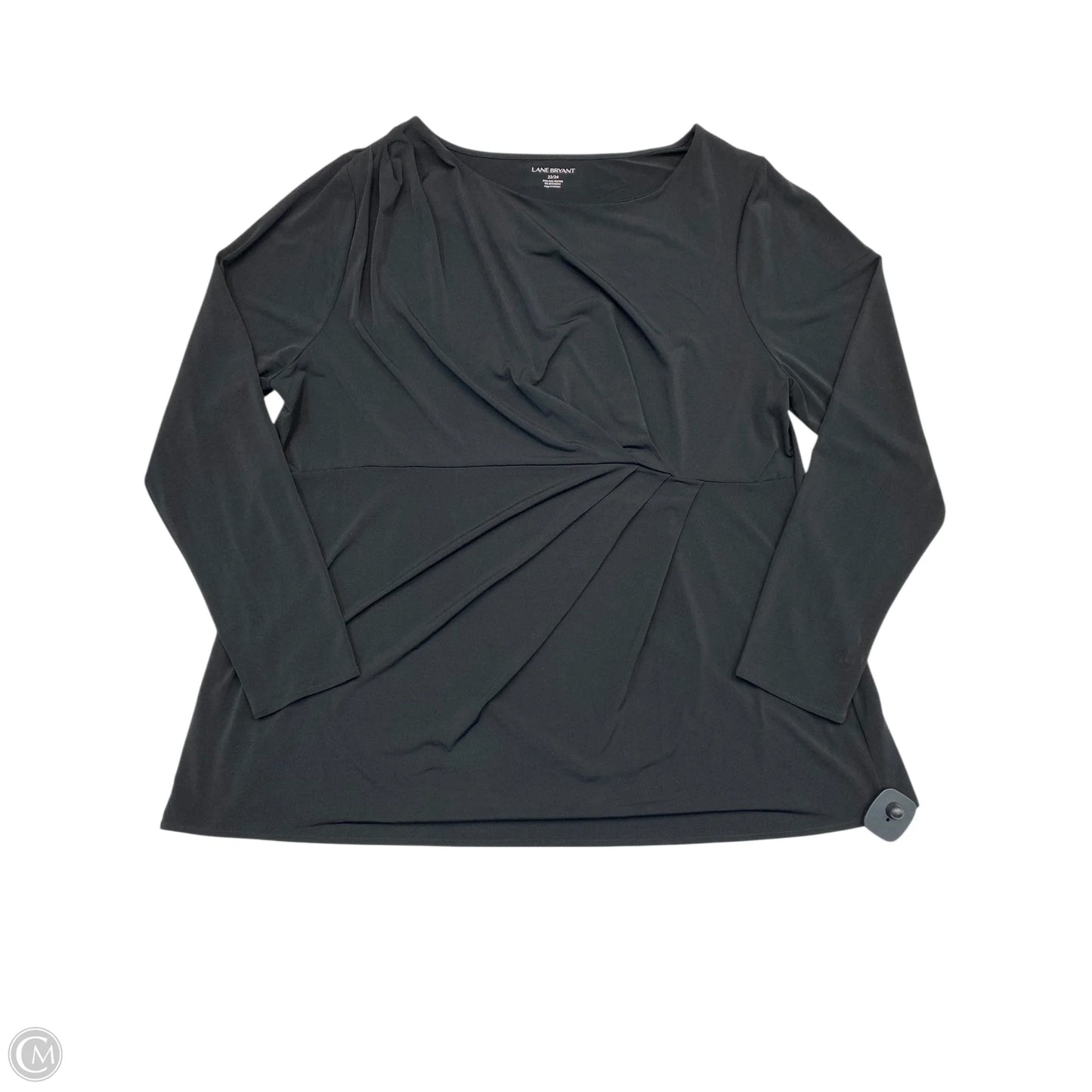 Top Long Sleeve By Lane Bryant In Black, Size: 22