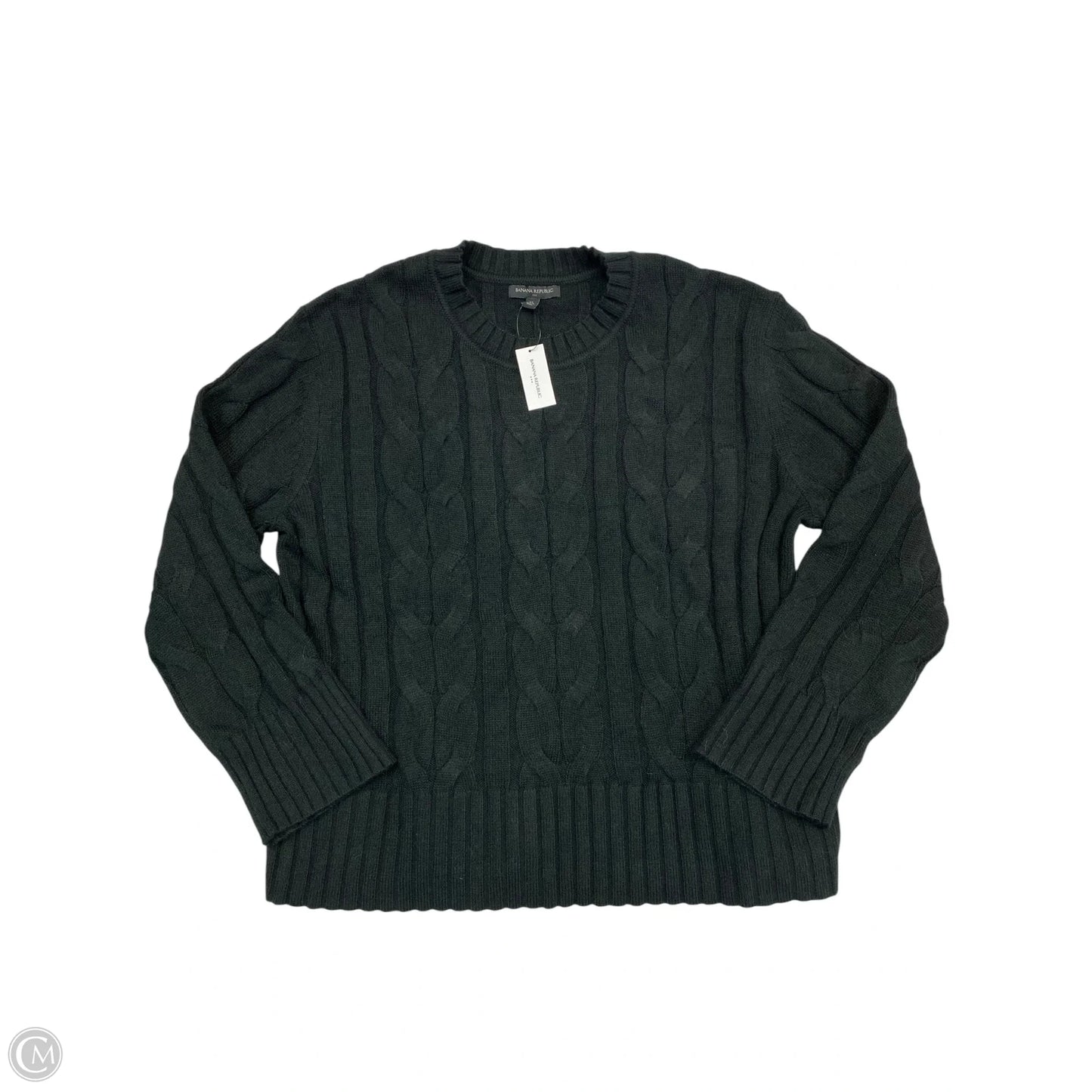 Sweater By Banana Republic In Black, Size: Xl