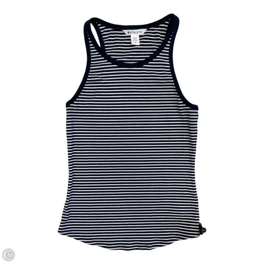 Tank Top By Athleta In Striped Pattern, Size: M