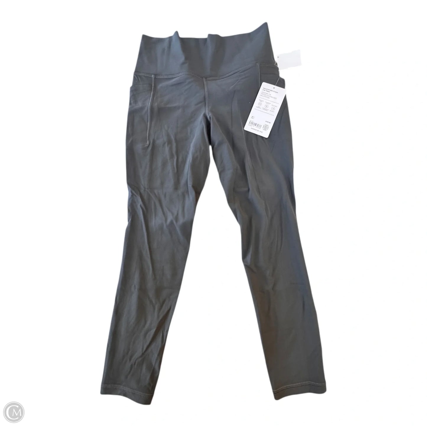 Athletic Leggings By Athleta In Grey, Size: S