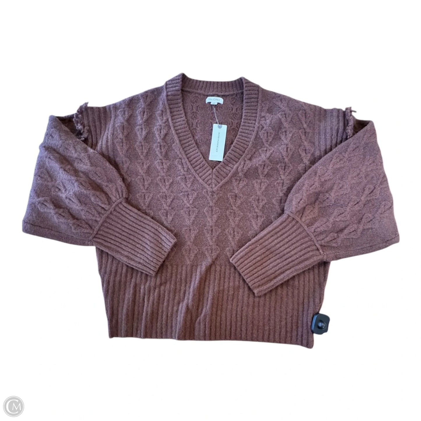 Sweater By Pilcro In Brown, Size: S