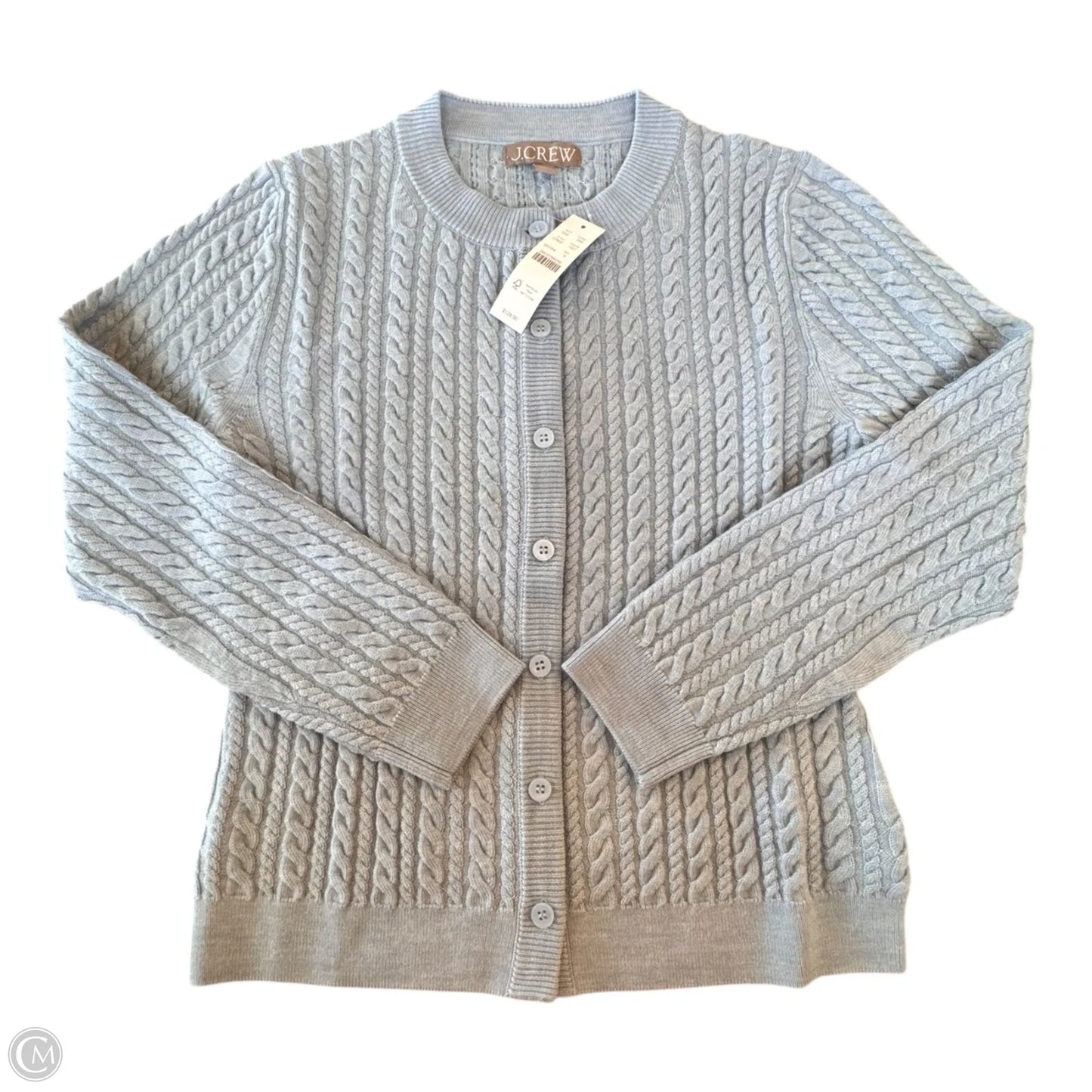 Sweater Cardigan By J. Crew In Blue, Size: S