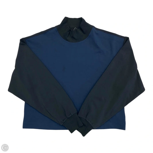 Athletic Top Long Sleeve Collar By Athleta In Multi-colored, Size: S