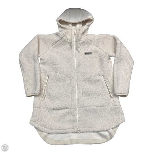 Jacket Faux Fur & Sherpa By Columbia In Cream, Size: Xl