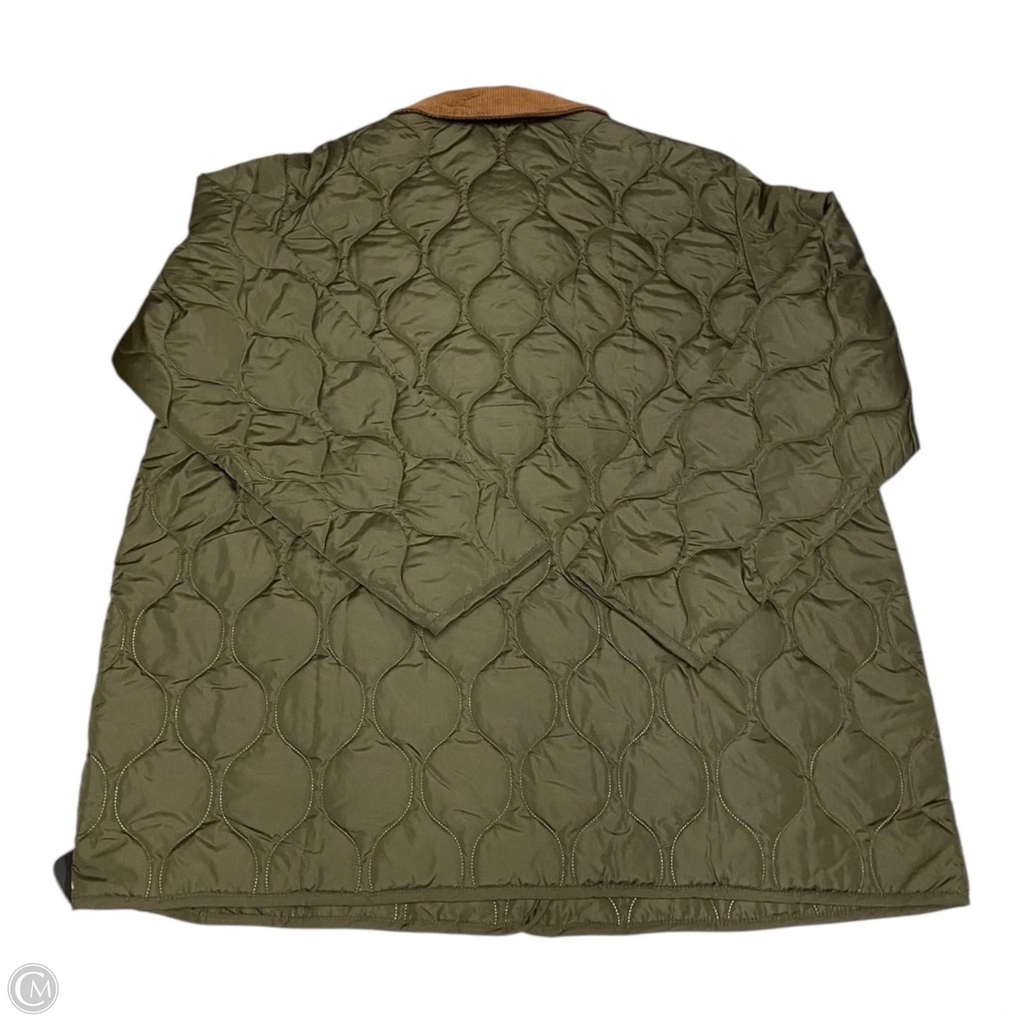Jacket Puffer & Quilted By Old Navy In Green, Size: Xxl