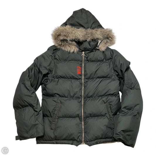 Jacket Puffer & Quilted By Clothes Mentor In Black, Size: S