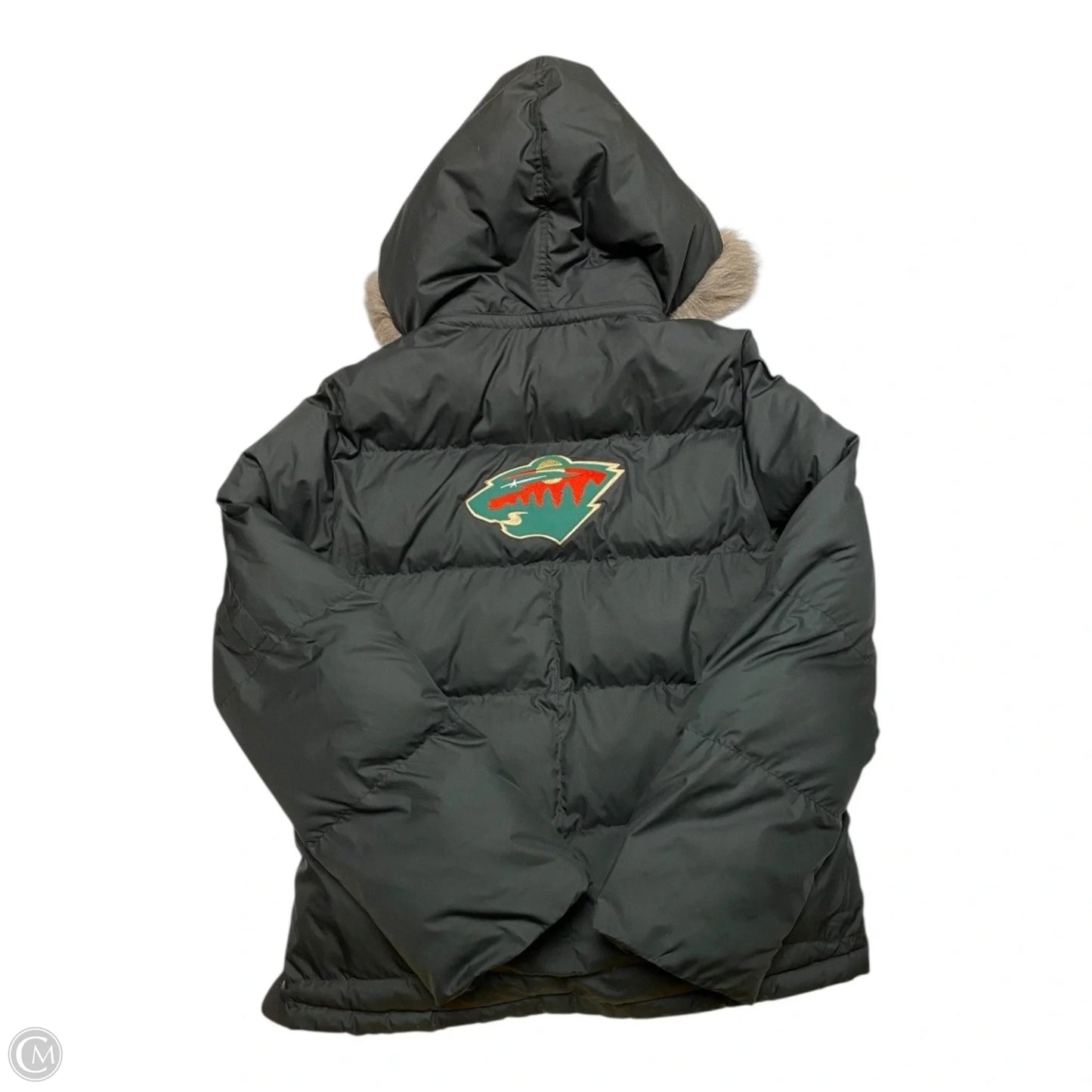 Jacket Puffer & Quilted By Clothes Mentor In Black, Size: S