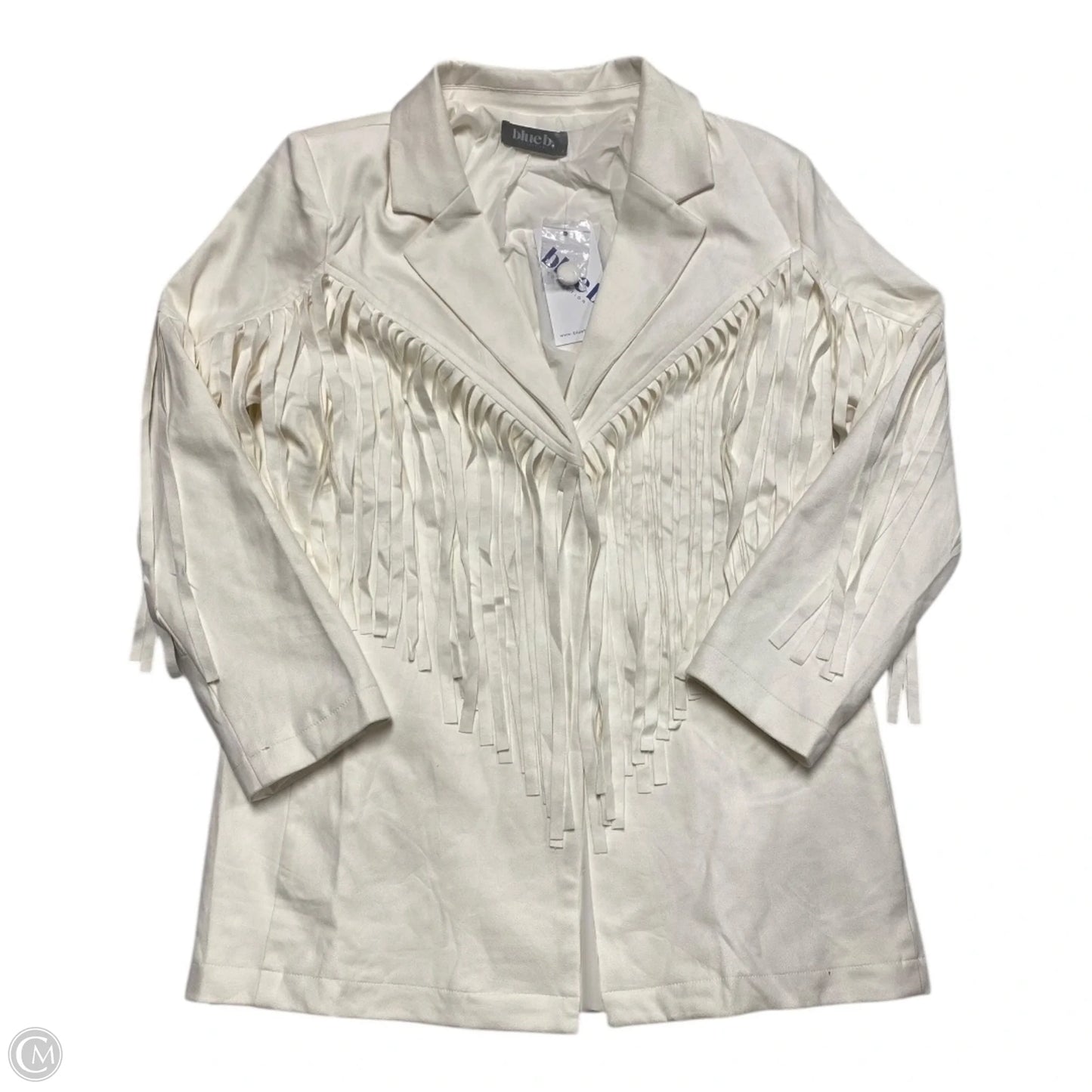 Blazer By Blue B In White, Size: L