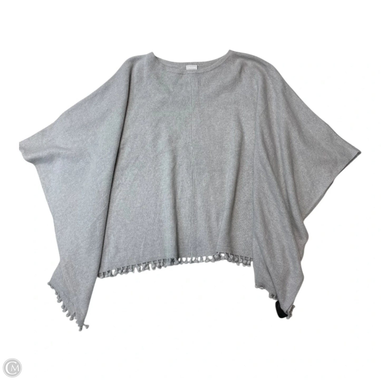 Sweater Cashmere By Chicos In Grey, Size: S