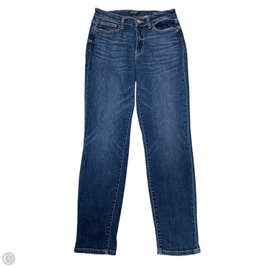 Jeans Boyfriend By Judy Blue In Blue Denim, Size: 4