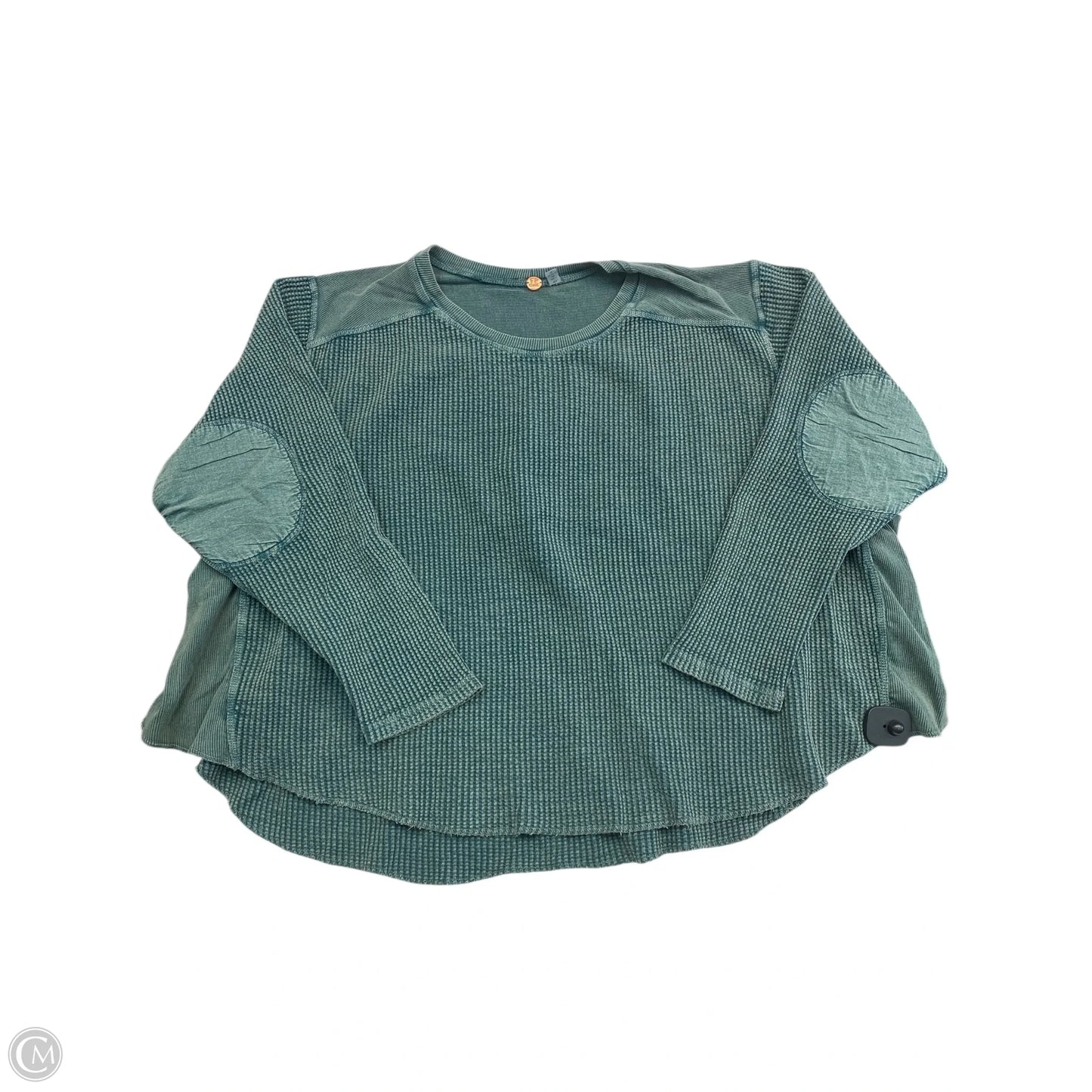 Top Long Sleeve By Free People In Green, Size: M