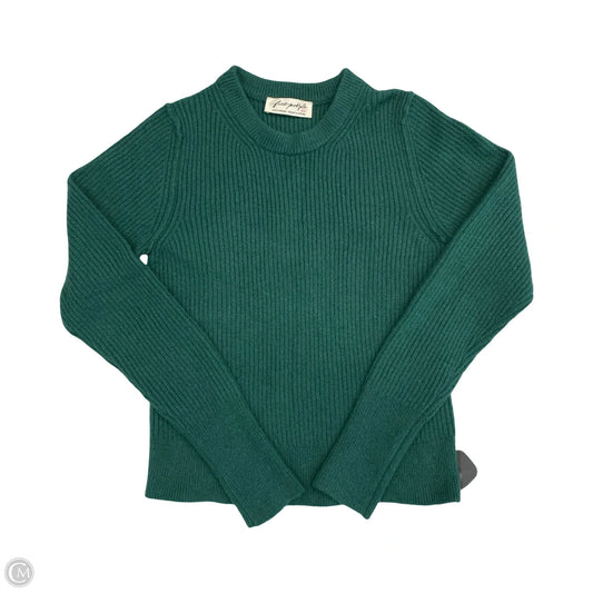 Sweater By Free People In Green, Size: M