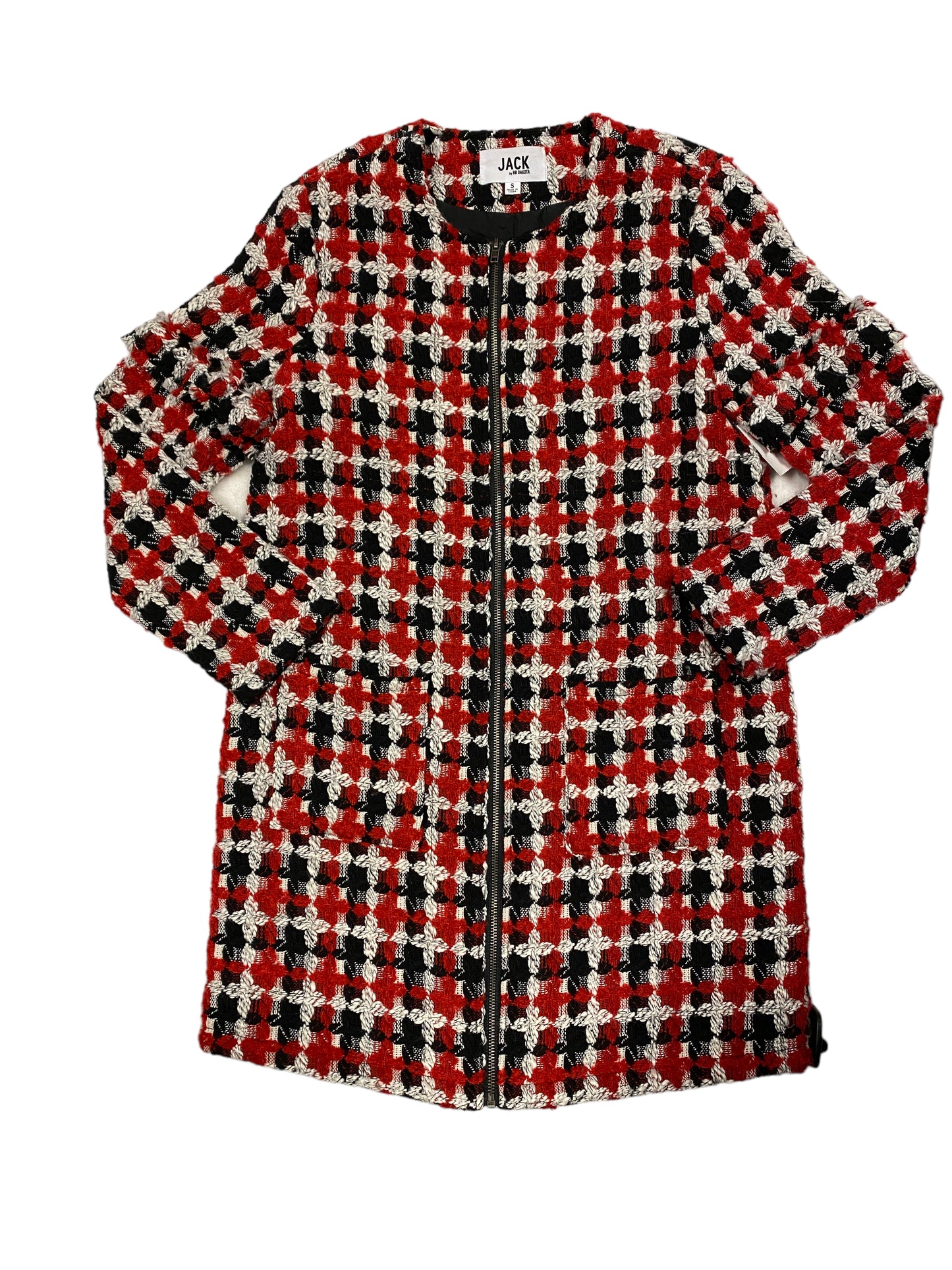 COAT OTHER JACK BY BB DAKOTA in RED BLACK, Size: S