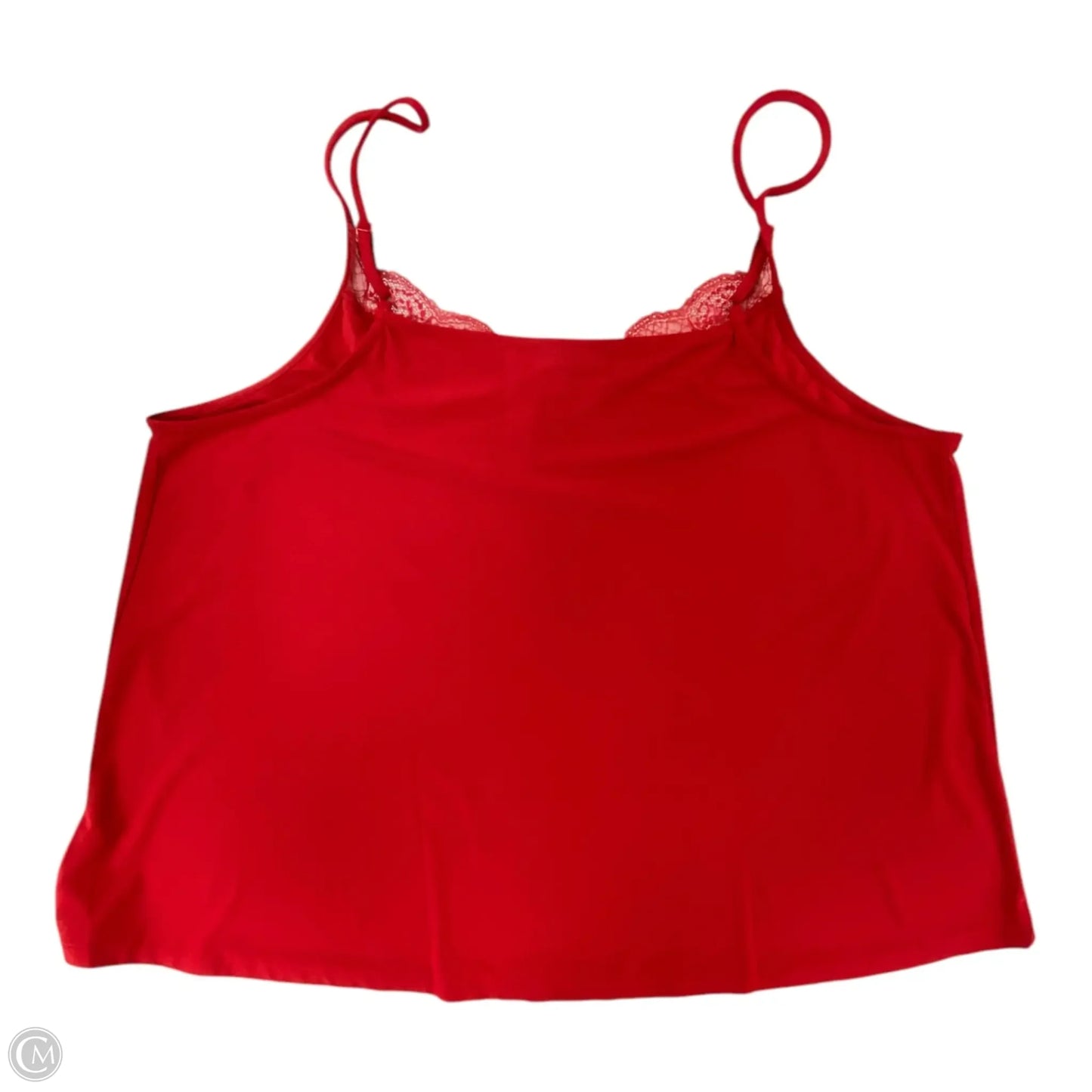 Top Sleeveless By Maurices In Red, Size: 1x