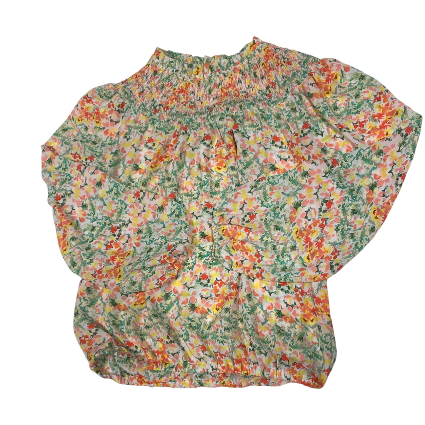 Top Long Sleeve By Loft In Multi-colored, Size: Xs