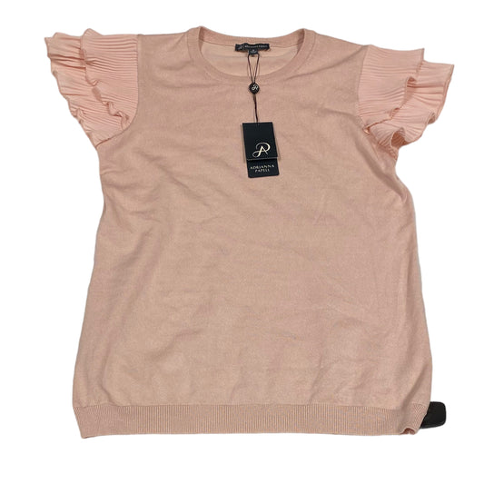 Top Short Sleeve By Adrianna Papell  Size: Xs