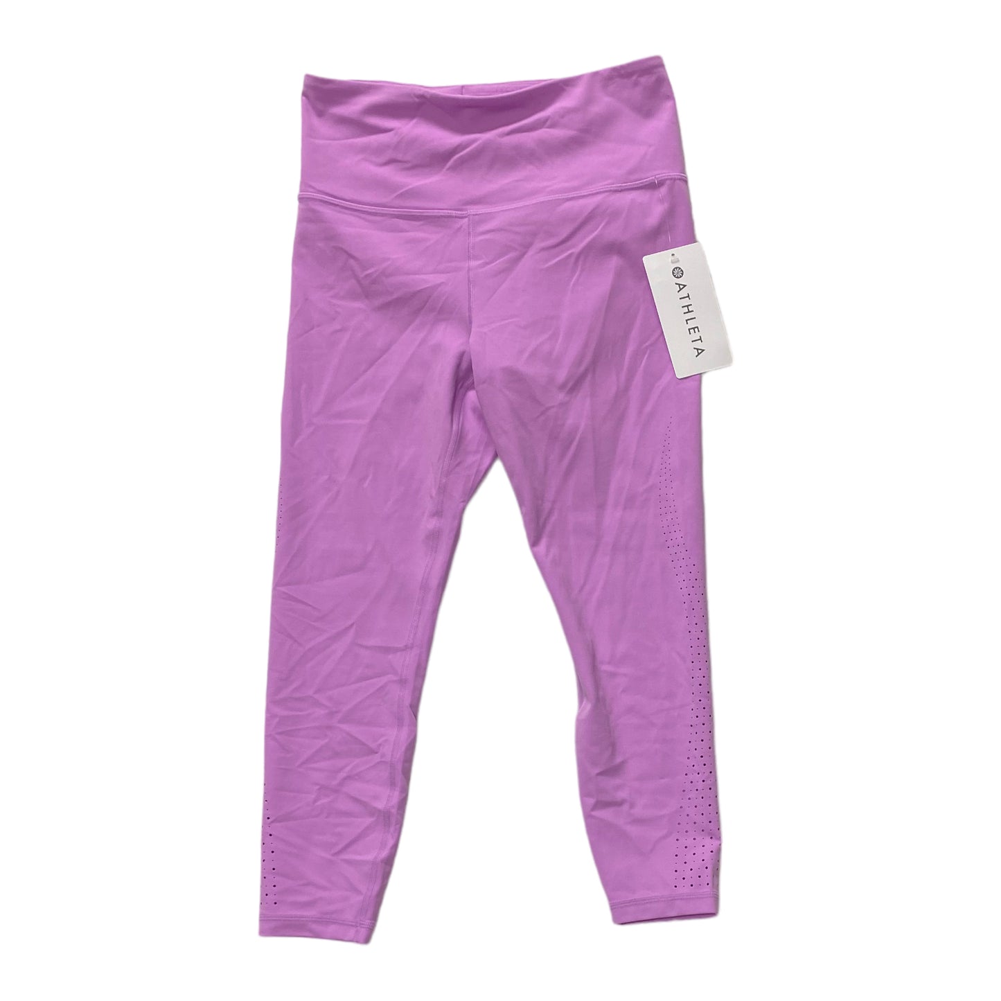 Purple Athletic Capris Athleta, Size M