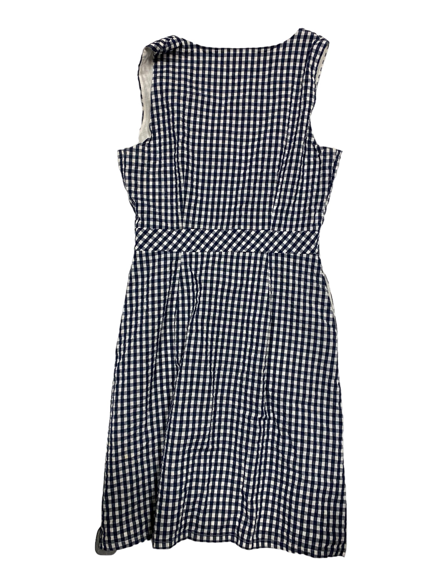 Checkered Pattern Dress Casual Short J. Crew, Size 4