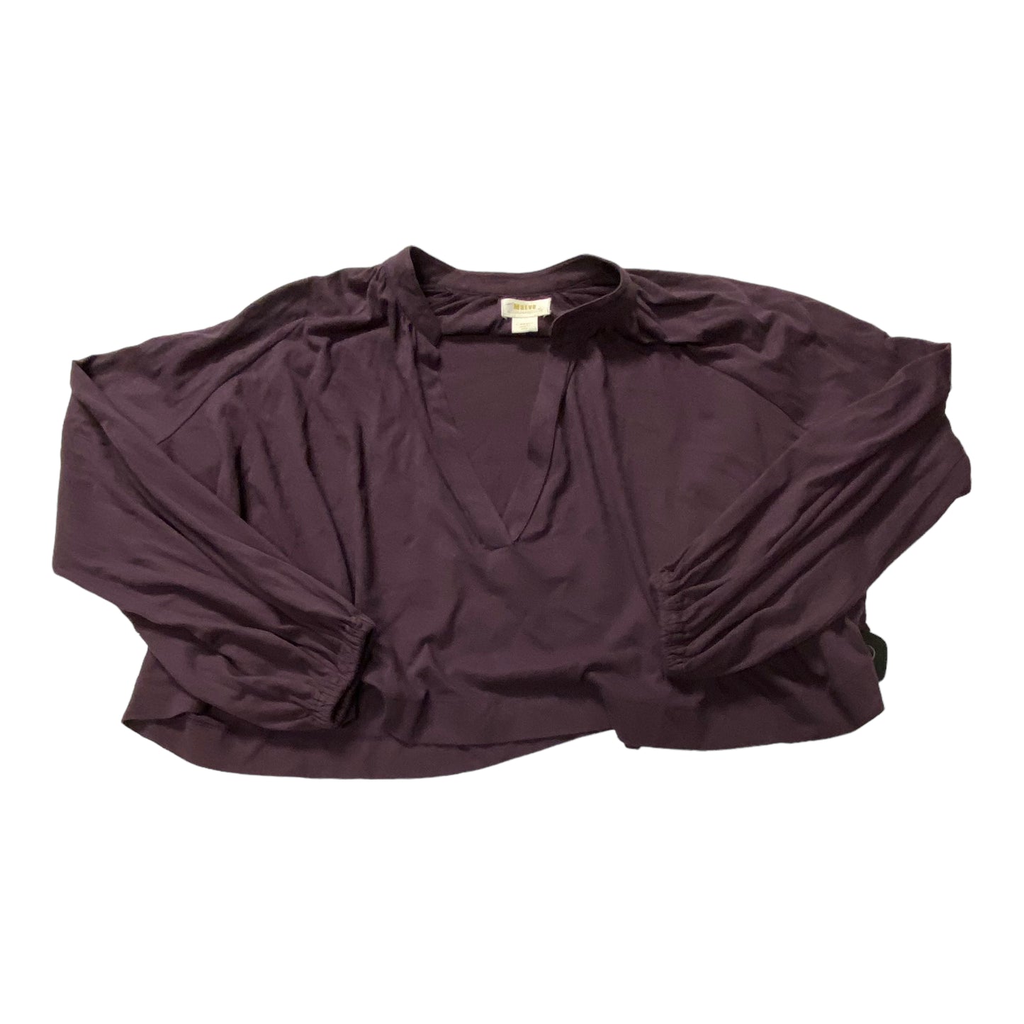 Purple Top Long Sleeve Maeve, Size Xs