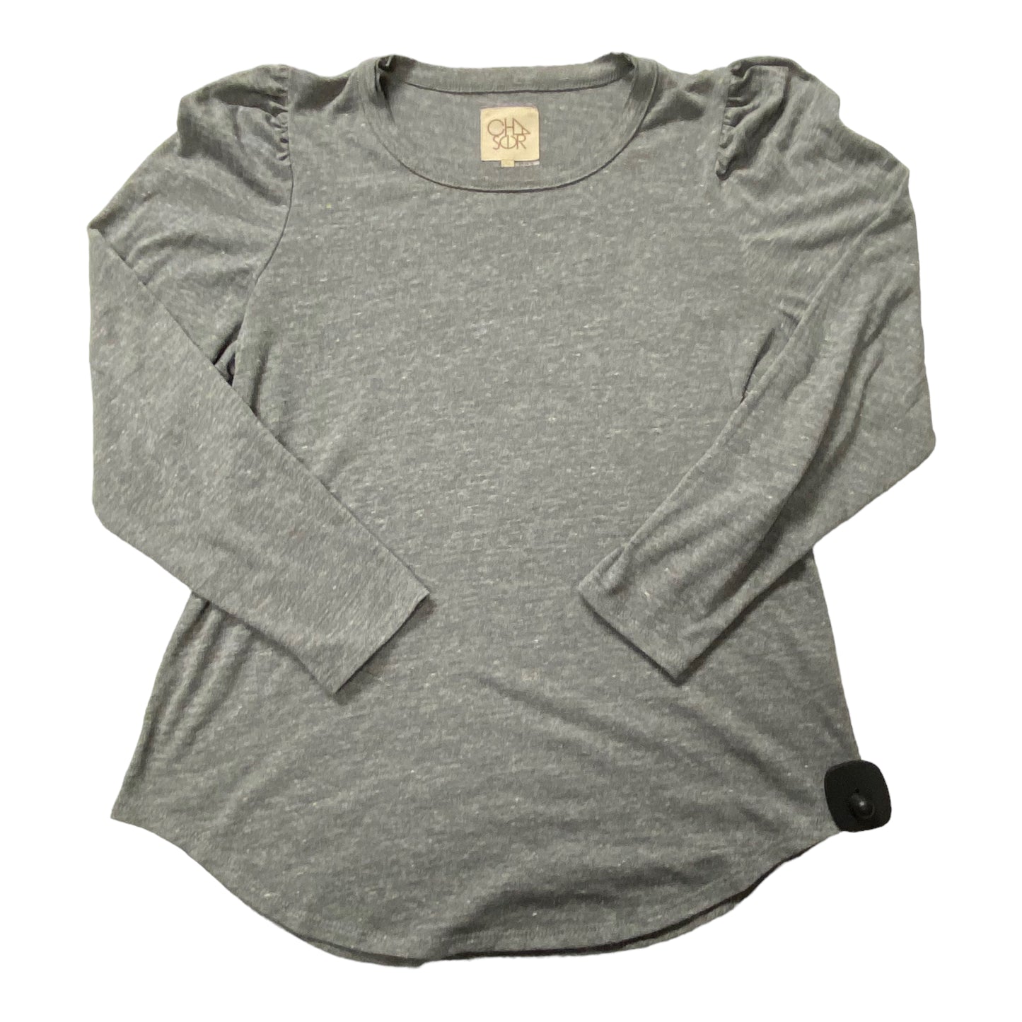 Grey Top Long Sleeve Basic Chaser, Size M