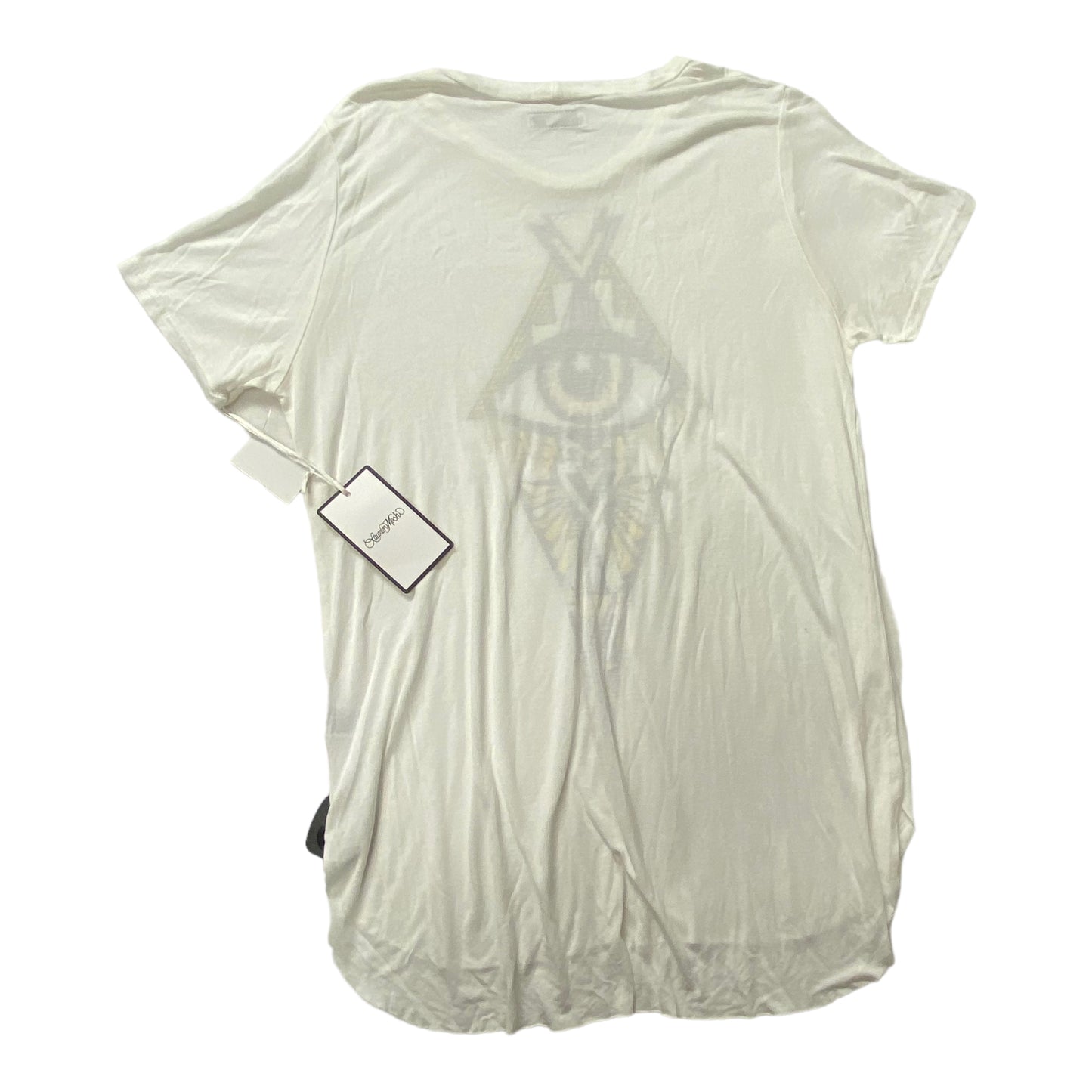 White Top Short Sleeve LAUREN MOSHI, Size L