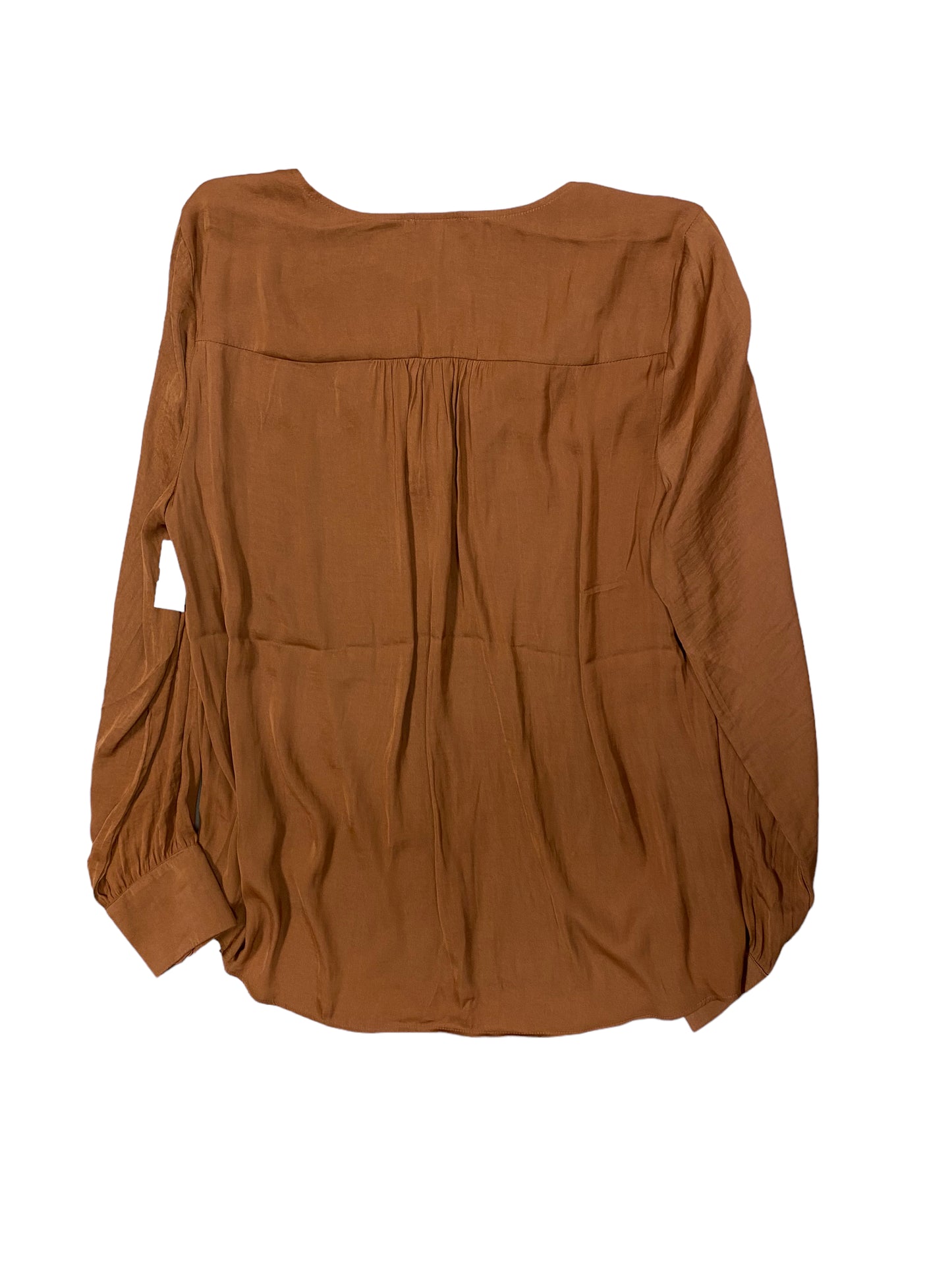 Brown Top Long Sleeve maison damelie, Size Xl