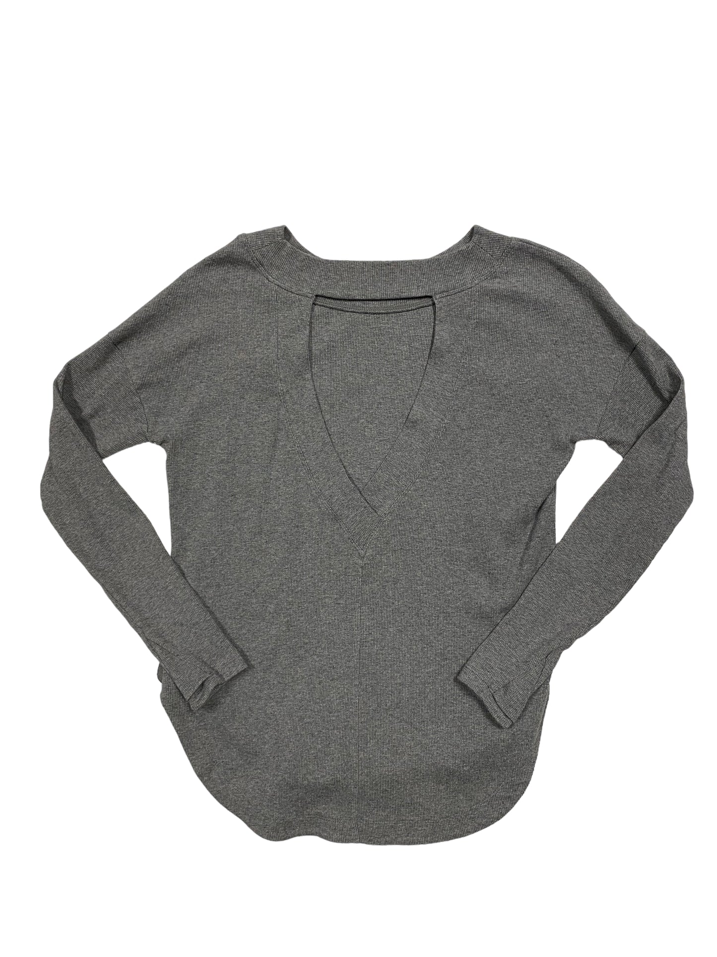 Grey Top Long Sleeve Athleta, Size Xs