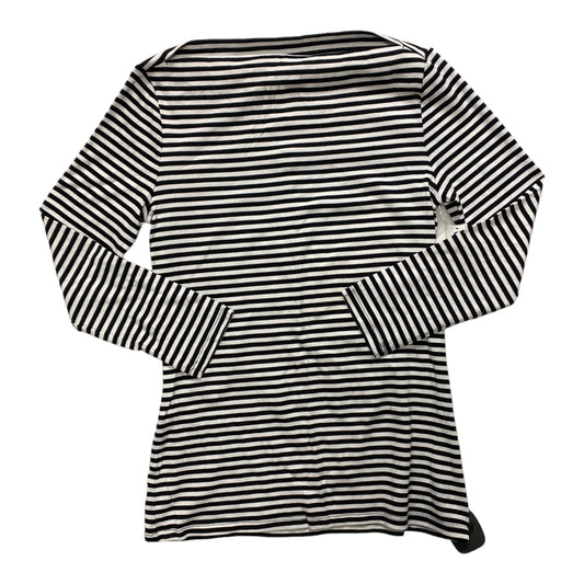 Top Long Sleeve Basic By Old Navy In Striped Pattern, Size: S