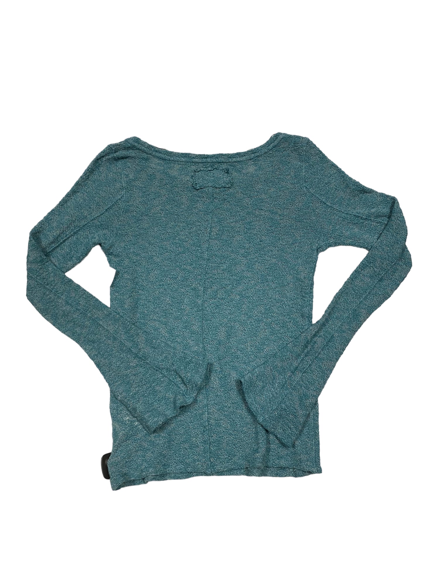 Top Long Sleeve By We The Free In Blue, Size: L