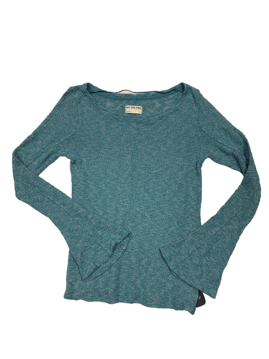 Top Long Sleeve By We The Free In Blue, Size: L