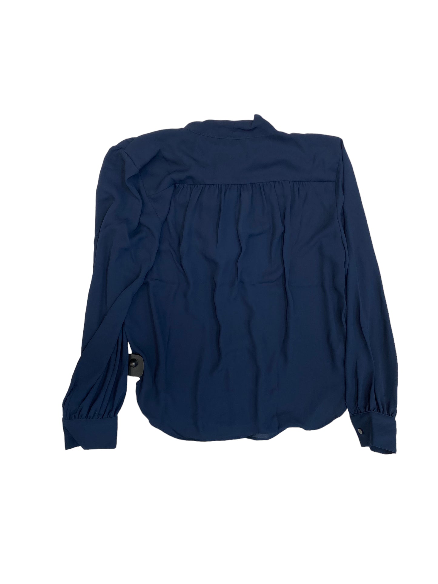 Top Long Sleeve By Loft In Navy, Size: S