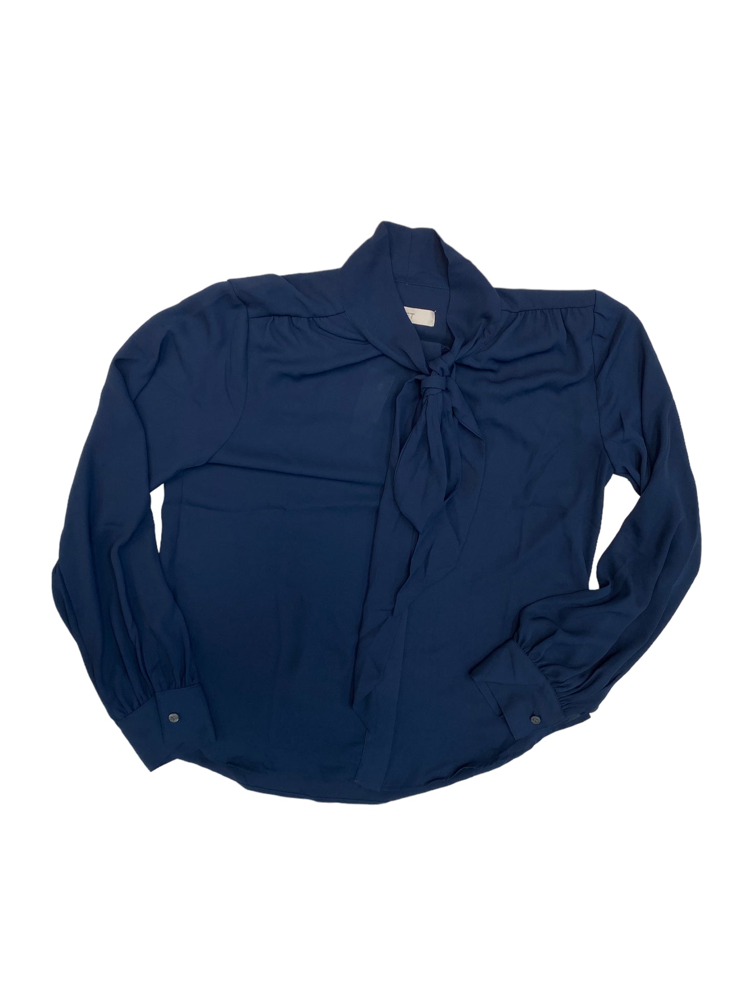 Top Long Sleeve By Loft In Navy, Size: S