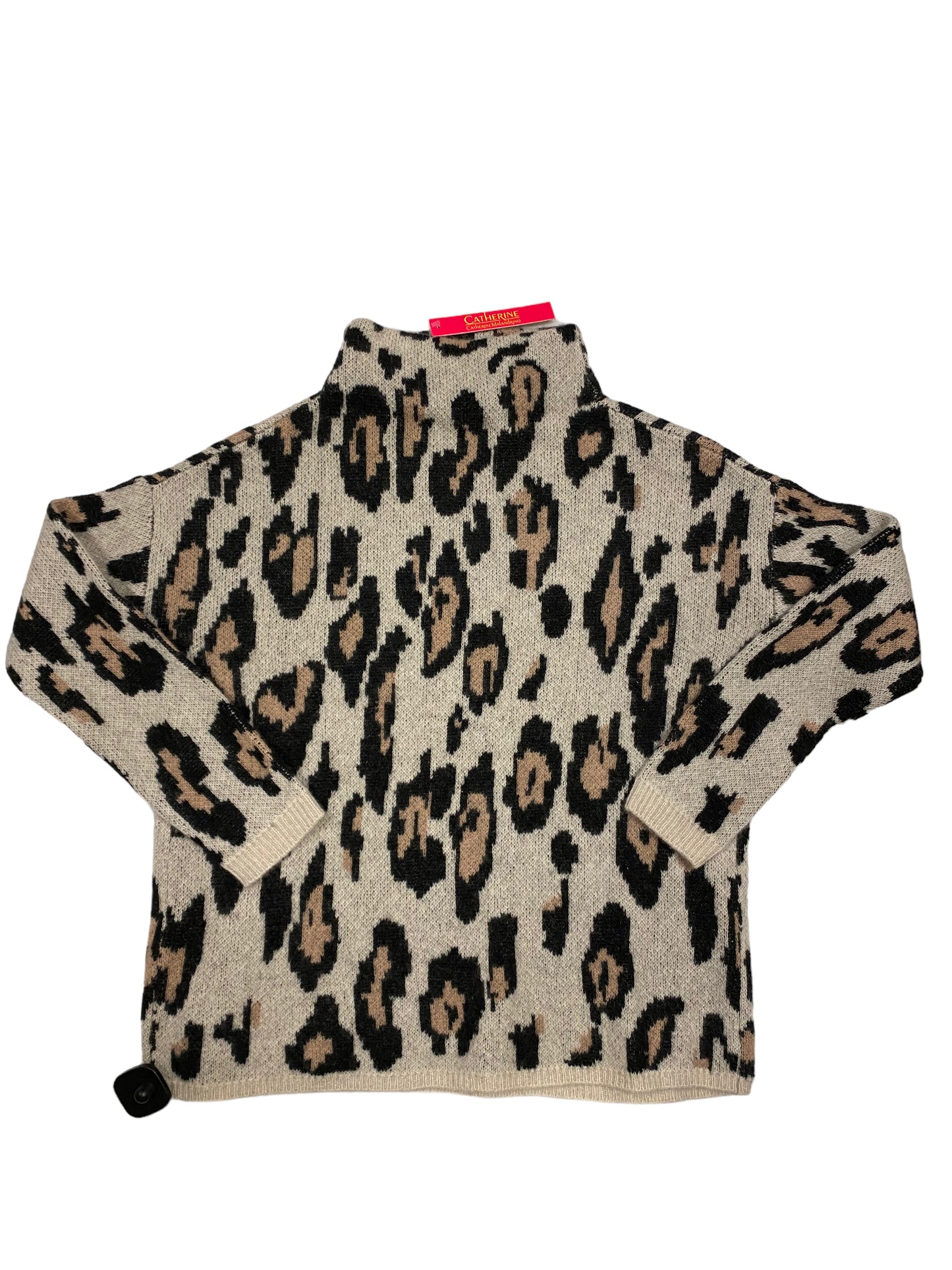 Sweater Cashmere By Catherine Malandrino In Animal Print, Size: Xs