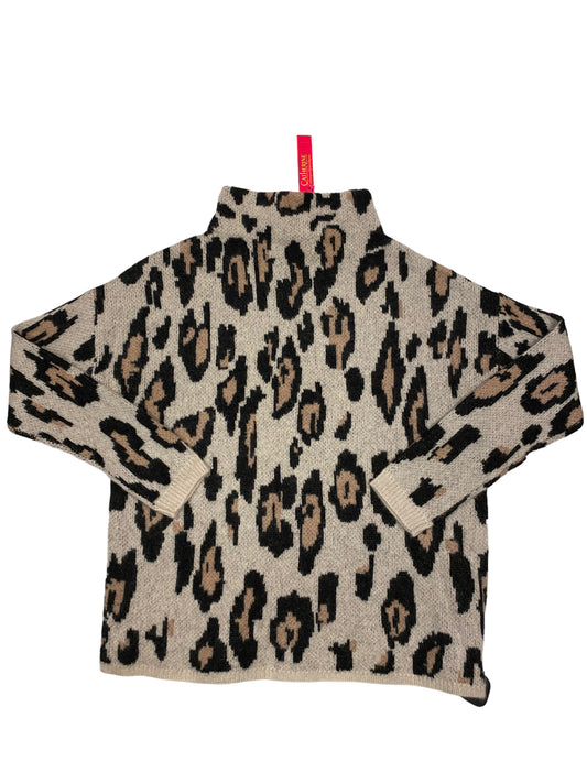 Sweater Cashmere By Catherine Malandrino In Animal Print, Size: Xs