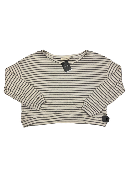 Top Long Sleeve By By Together In Striped Pattern, Size: S