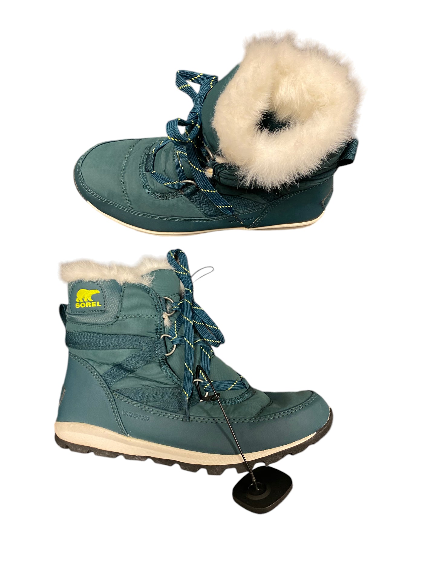 Boots Snow By Sorel In Teal, Size: 7