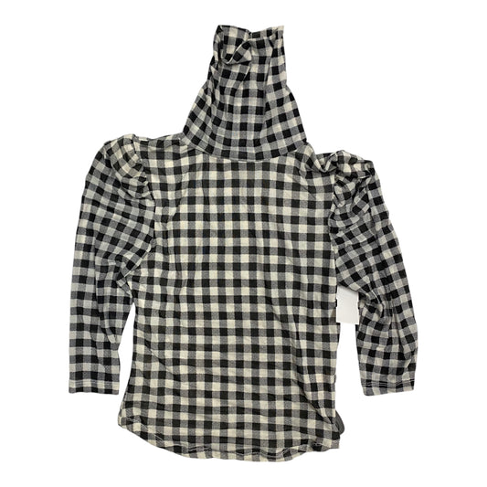 Top Long Sleeve By Free People In Checkered Pattern, Size: S