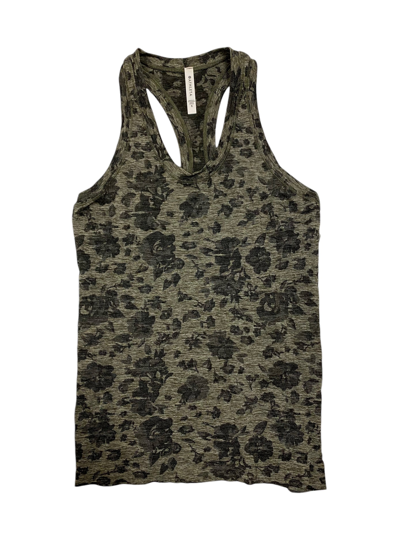 Athletic Tank Top By Athleta In Green, Size: S