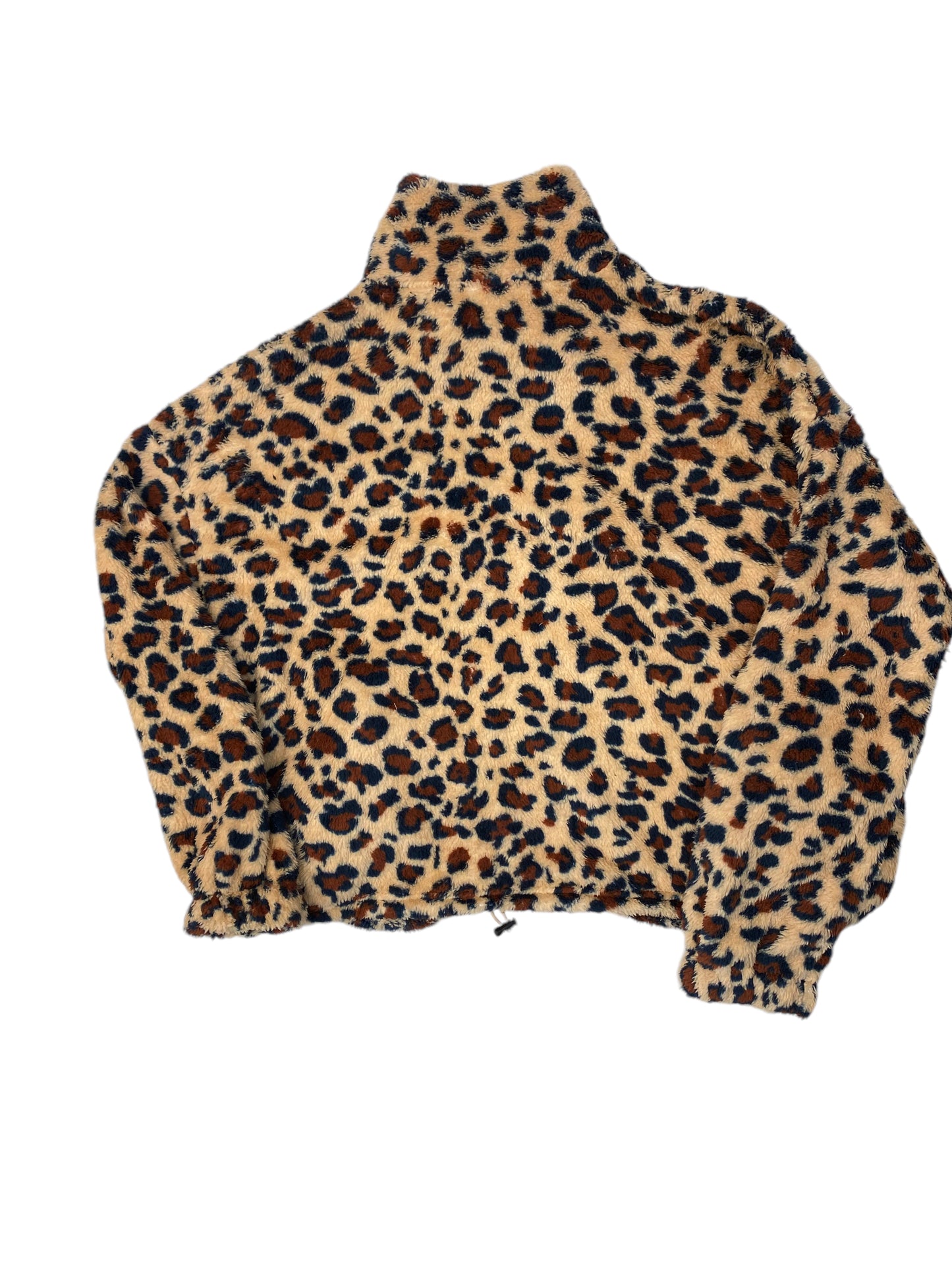 Jacket Fleece By SOLEILA In Animal Print, Size: M